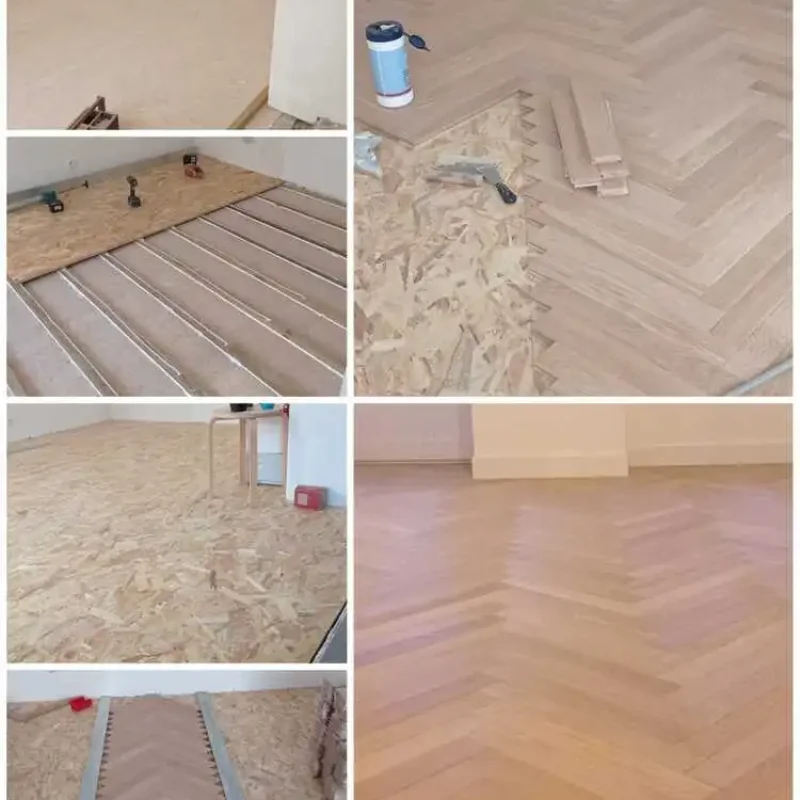 Pose de parquet à Chavagnes en Paillers par l'espace Menuiserie Lami