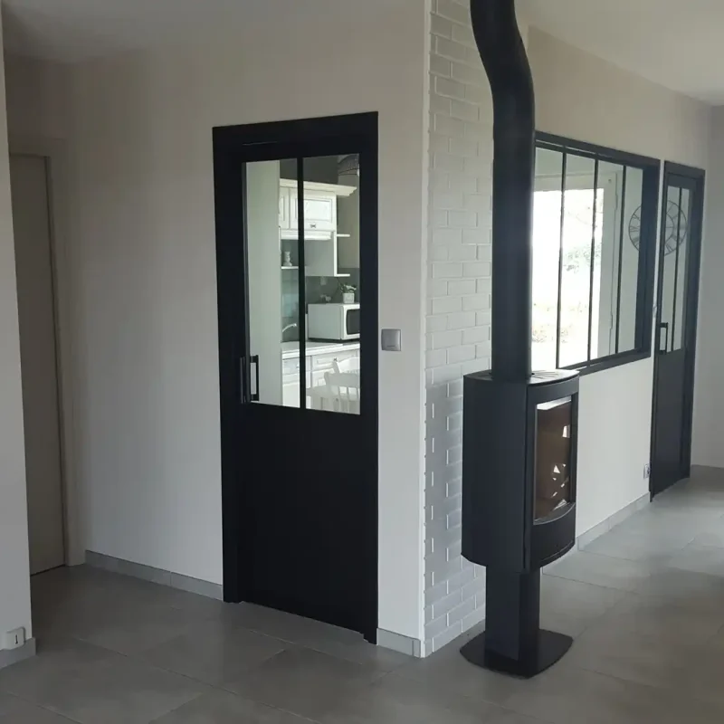 Création de verrière intérieur à Chavagnes en Paillers par l'espace Menuiserie Lami