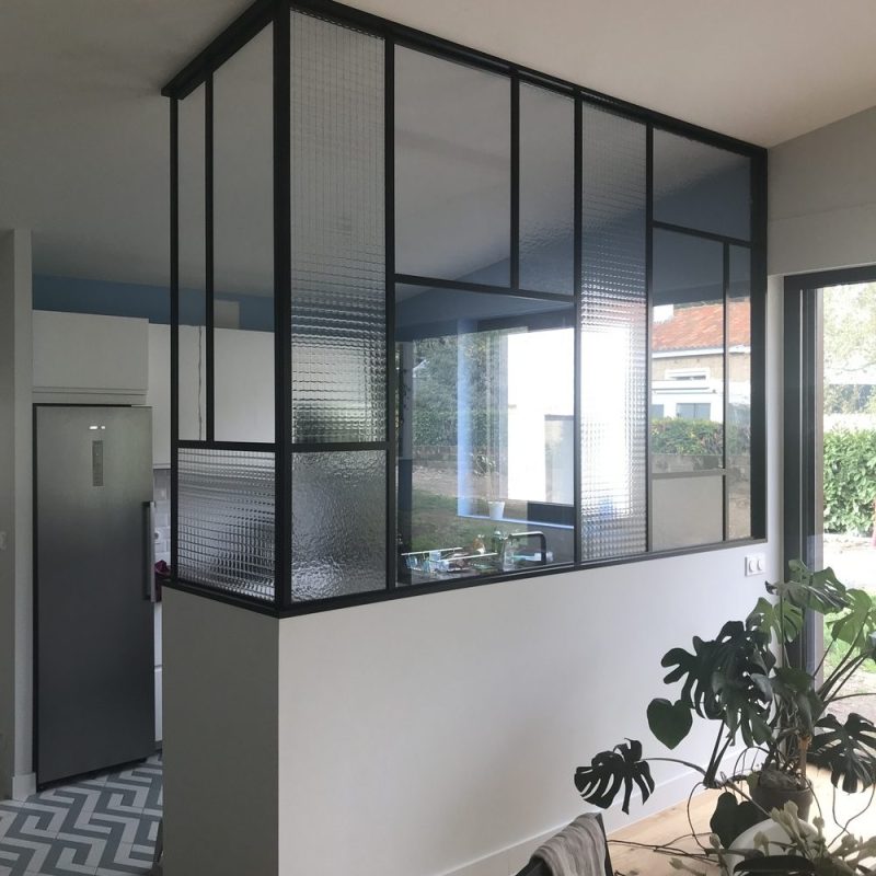 Création de verrière intérieur à Chavagnes en Paillers par l'espace Menuiserie Lami