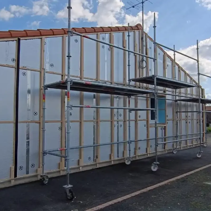 Isolation thermique par l'extérieur pà Chavagne en Paillers par Menuiserie Lami