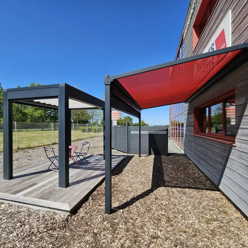 Pose de store à Chavagnes en Paillers par l'espace Menuiserie Lami